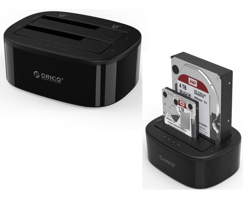 Docking Stations Orico Usb 3.0 Para 2.5 3.5 Y Solidos Clonar