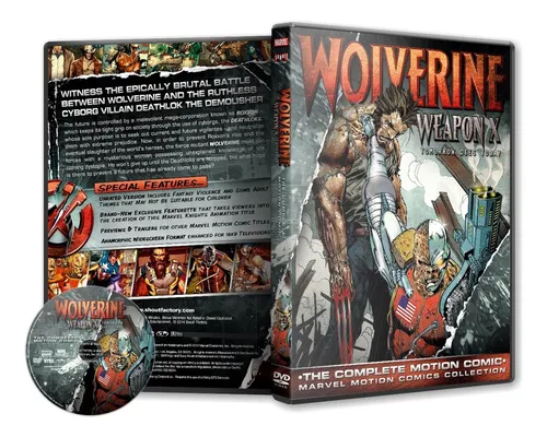 comprar Wolverine Weapon X Miniserie En Dvd Ingles Subt Español