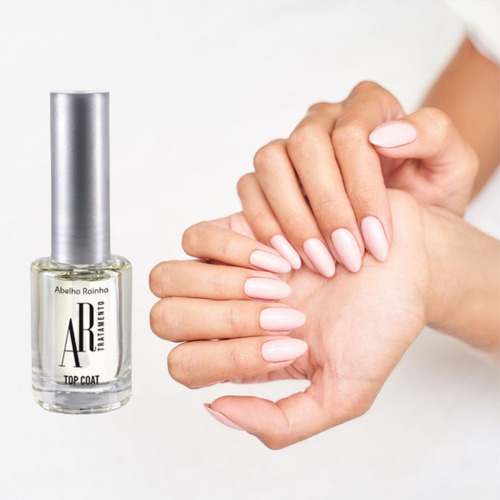 Top Coat Para Maior Durabilidade Do Esmalte Secagem Rápida Cor Incolor