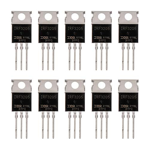 Transistores Mosfet Irf3205 110a 55v De Canal N De Pote...