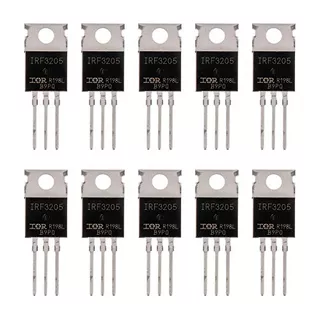 Transistores Mosfet Irf3205 110a 55v De Canal N De Pote...