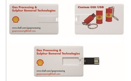 Memoria Usb Personalizada Tipo Tarjeta De 8gb Con Impresión