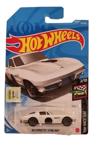 Hot Wheels N° 10 '64 Corvette Sting Ray - Tdc