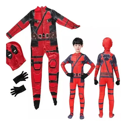 comprar Disfraz Deadpool Para Niño, Super Heroes