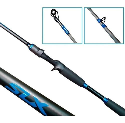 Imagen 2 de 9 de Combo Pesca Tararira Baitcasting Shimano Slx Dc + Caña Slx