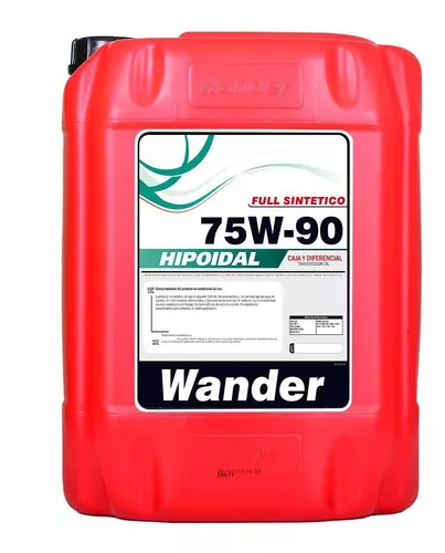 Aceite 75w90 Lubricante Sintético Wander