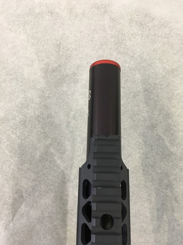Imagem 5 de 7 de Supressor Silenciador Fake Para Airsoft - 115mm Full Metal