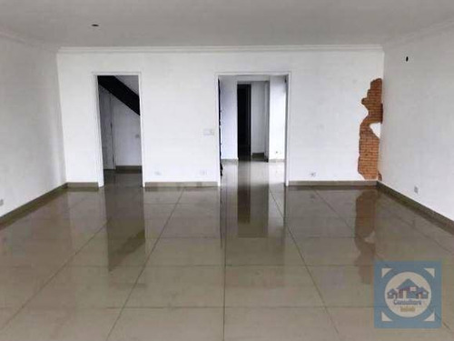 Imagem 5 de 20 de Cobertura Com 3 Dormitórios À Venda, 350 M² Por R$ 1.855.000,00 - Aparecida - Santos/sp - Co0103