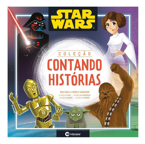 Culturama Colecao Caixa Contando Historias Star Wars Disney