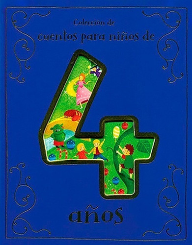 Cuentos Para Niños De 4 Años (tapa Dura)