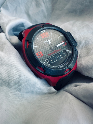Reloj Tissot - T-race Touch - T081.420.97.207.00 Negro Rojo Negro (Usado)