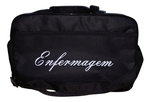 Kit De Enfermagem Preto Com Glicossimetro E Esfigmo