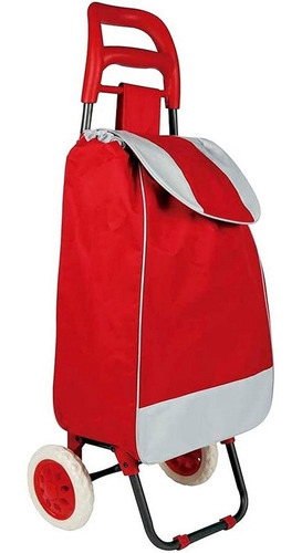 Carrinho De Compras Leva Tudo Bag To Go Vermelha 2498 - Mor Cor Vermelho