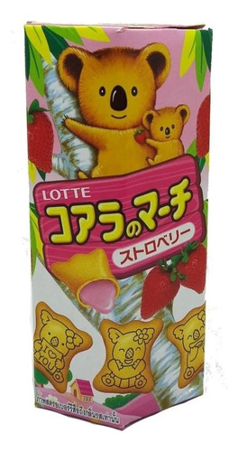 Galletitas Koala Sabor Frutilla 37 Gr - Origen Tailandia