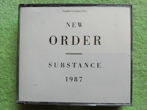 Eam Cd Doble New Order Substance 1987 New Wave Greatest Hits