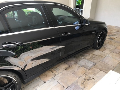 Mercedes-benz Classe E 63 Amg Envelopado Recente Vinho Fosco