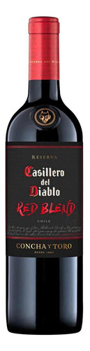 Pack De 4 Vino Tinto Casillero Del Diablo Red Blend 750 Ml