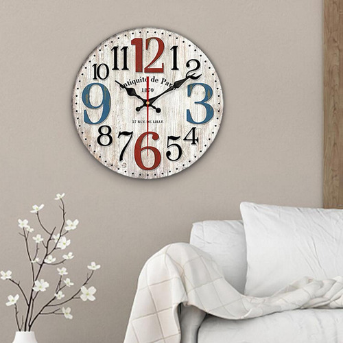 Movimiento De Barrido De Relojes De Pared De Cocina D