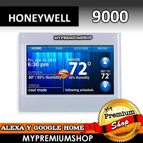Termostato Honeywell Color Wifi Smart Alexa Y Google Home  