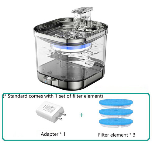 Bebedero Automático Inteligente Con Filtro Para Gatos, 5000