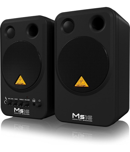 Monitores De Estudio De Grabación Behringer Ms16 Meses S/i