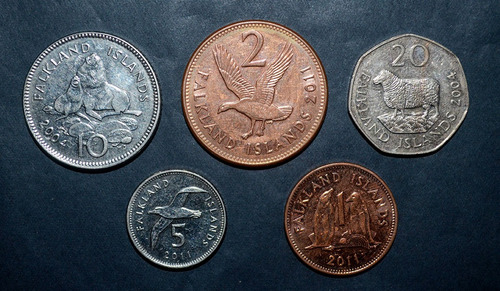 Monedas Falkland Islands Islas Malvinas