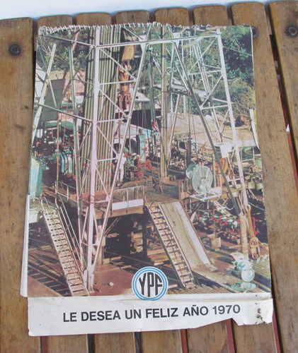 Antiguo Almanaque Ypf, 1970, Completo, Con Detalles