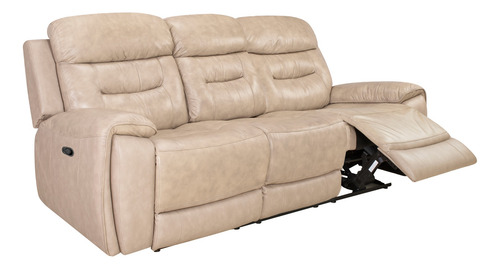 Imagen 1 de 2 de Sillón Reclinable 3 Cuerpos 100% Cuero Premium Divino