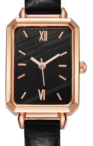 Reloj Vintage Para Mujer, Pequeño, Elegante, Sencillo, Recta