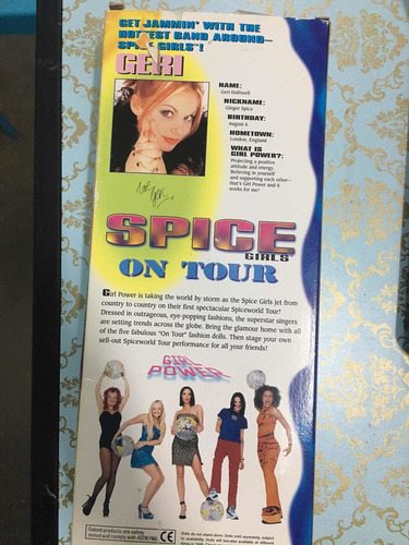 Imagem 3 de 6 de Boneca Spice Girls On Tour Geri Halliwell Ginger 1998
