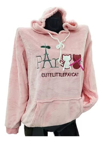 Pijama De Polar Con Capucha De Invierno Diseño De Gatito