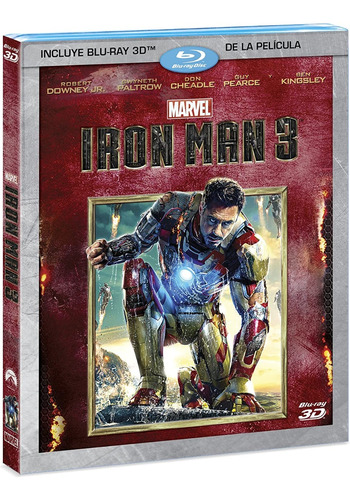 Iron Man 3 Blu-ray 3d