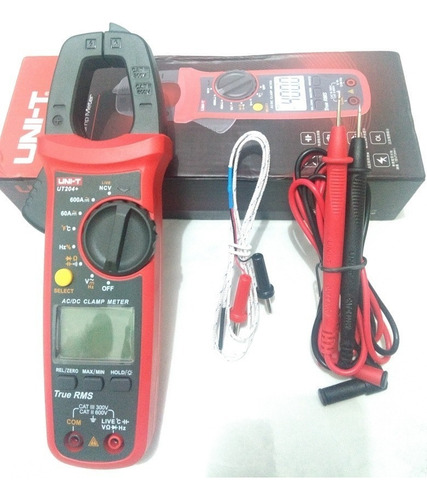 Pinza Amperimétrica Digital Uni-t Ut204+