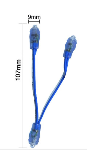Imagen 2 de 7 de Pixel Led 5v Monocolor Rojo Pack 10 Unidades