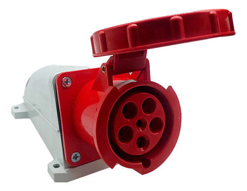 Kit Plug + Acoplamento Indust. 32a 3p+t+n 380v-415v Ip44 6h
