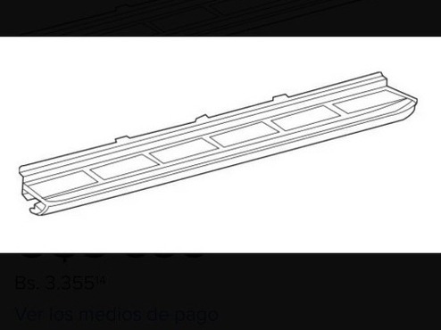 Estribo Posapie Derecho 4runner    2003 - 2008