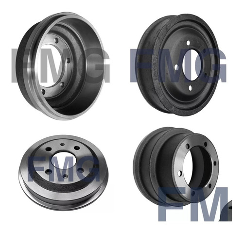 2 Campanas De Freno Ford F100 Palier Flotante Traseras
