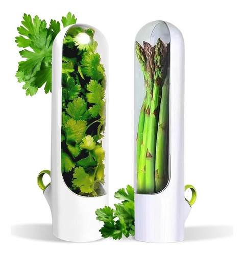 Recipiente Para Verduras De Cilantro De 3 Piezas.