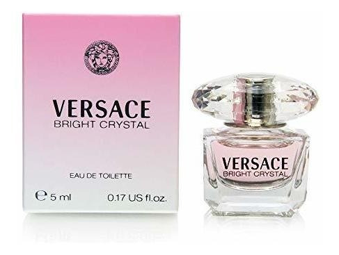 Mini Edt 0.17 Onzas Versace Bright Crystal Por Gianni