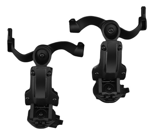 Adaptador De Montaje En Casco Soporte De De Montaje Negro