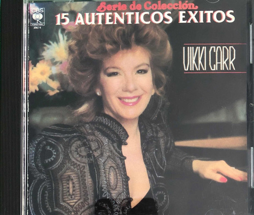 Vikki  Carr Cd. 15 Autenticos Éxitos. Importado De Usa