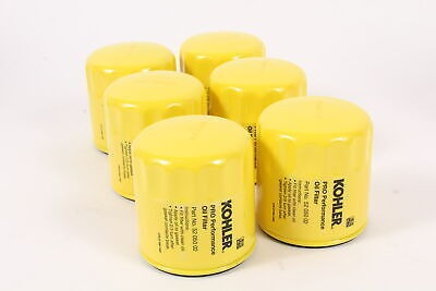 6 Pack Genuine Kohler 52-050-02-s Pro Performance Oil Fi Qbb