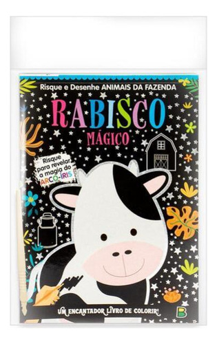 Rabisco Mágico: Animais Da Fazenda, De Brijbasi Art Press Ltd. Editora Brasileitura, Capa Mole, Edição 2021-10-01 00:00:00 Em Português