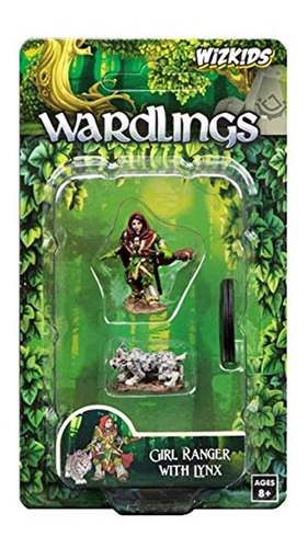 Wizkids Wardlings Rpg Figures Chica Ranger Y Lynx