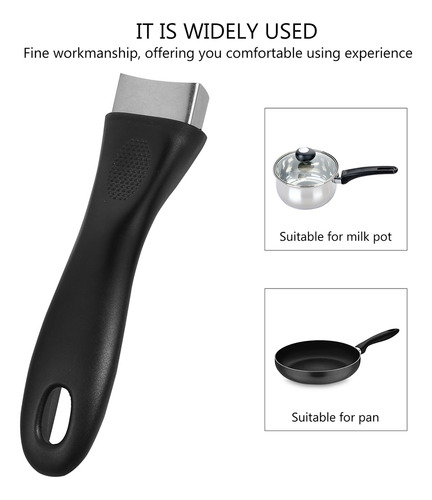 Compatible Mango De Sartén, Mango Largo, 3 Unidades