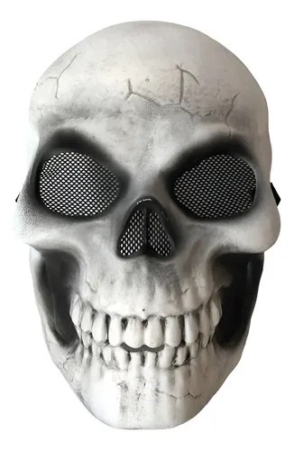Máscara De Calavera De Halloween IWTBNOA | Látex Elástico Y Suave | Talla única Para Adultos Y Jóvenes | Ideal Para Fiestas Y Cosplay