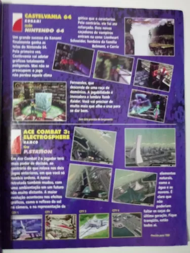 Super Gamepower Revista 85 - Detonado Unreal Pokemon Zelda - Sebo e  Gibiteca Tunel do Tempo