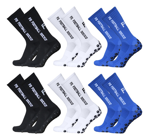 Calcetines Elásticos Socks Grips Para Fútbol Y Fútbol, Antid