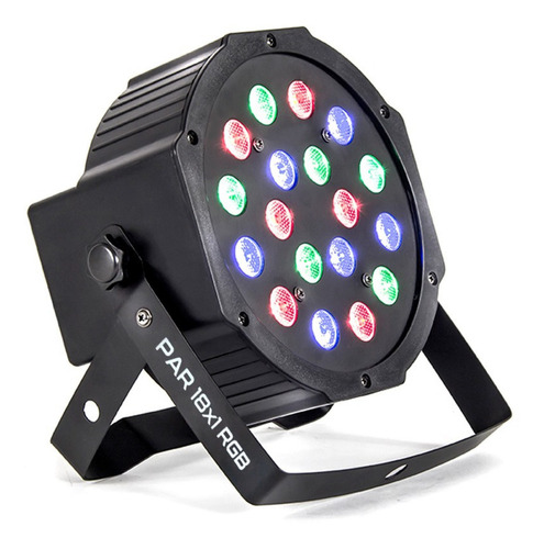 Cañon Alien Pro Par 18x1w Rgb Efecto De Luz