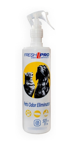 Spray Eliminador De Olores Dejados Por Mascotas 503 Ml